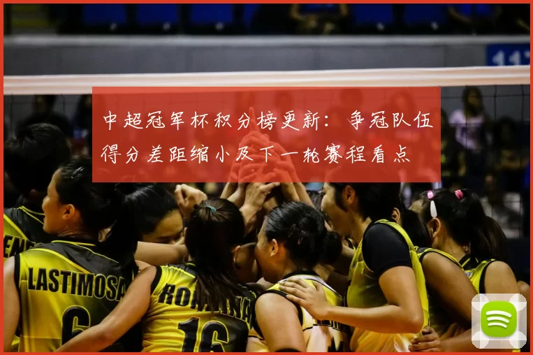 中超冠军杯积分榜更新：争冠队伍得分差距缩小及下一轮赛程看点